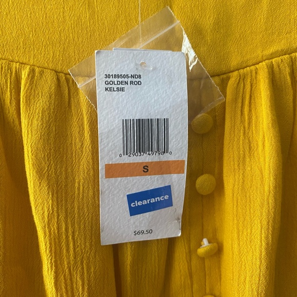 Jessica Simpson Carey Top & Kelsie Skirt in Golden Rod - Picture 7 of 10